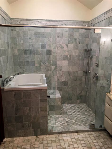 Tub in walk in shower. Things To Know About Tub in walk in shower. 